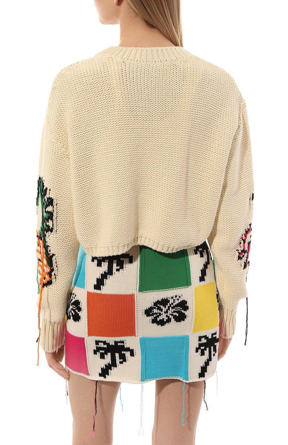 Хлопковый свитер MSGM, арт. 3441MDM142 237263, фото 4