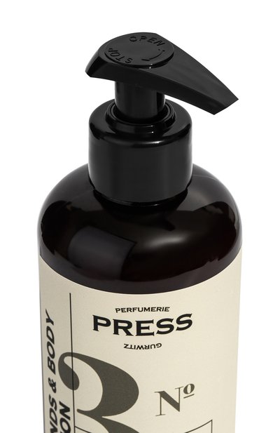 Увлажняющий лосьон для рук и тела №3 tobacco, cinnamon, vanilla (300ml) PRESS GURWITZ PERFUMERIE, арт. 4631159194119, фото 3