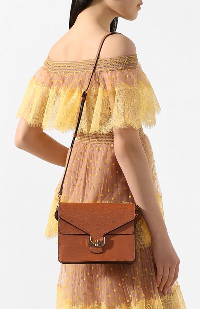 Сумка ambrine soft COCCINELLE коричневого цвета по цене 42050 руб., арт. E1 FM0 12 01 01, фото 5 Сумка ambrine soft COCCINELLE, арт. E1 FM0 12 01 01, фото 5