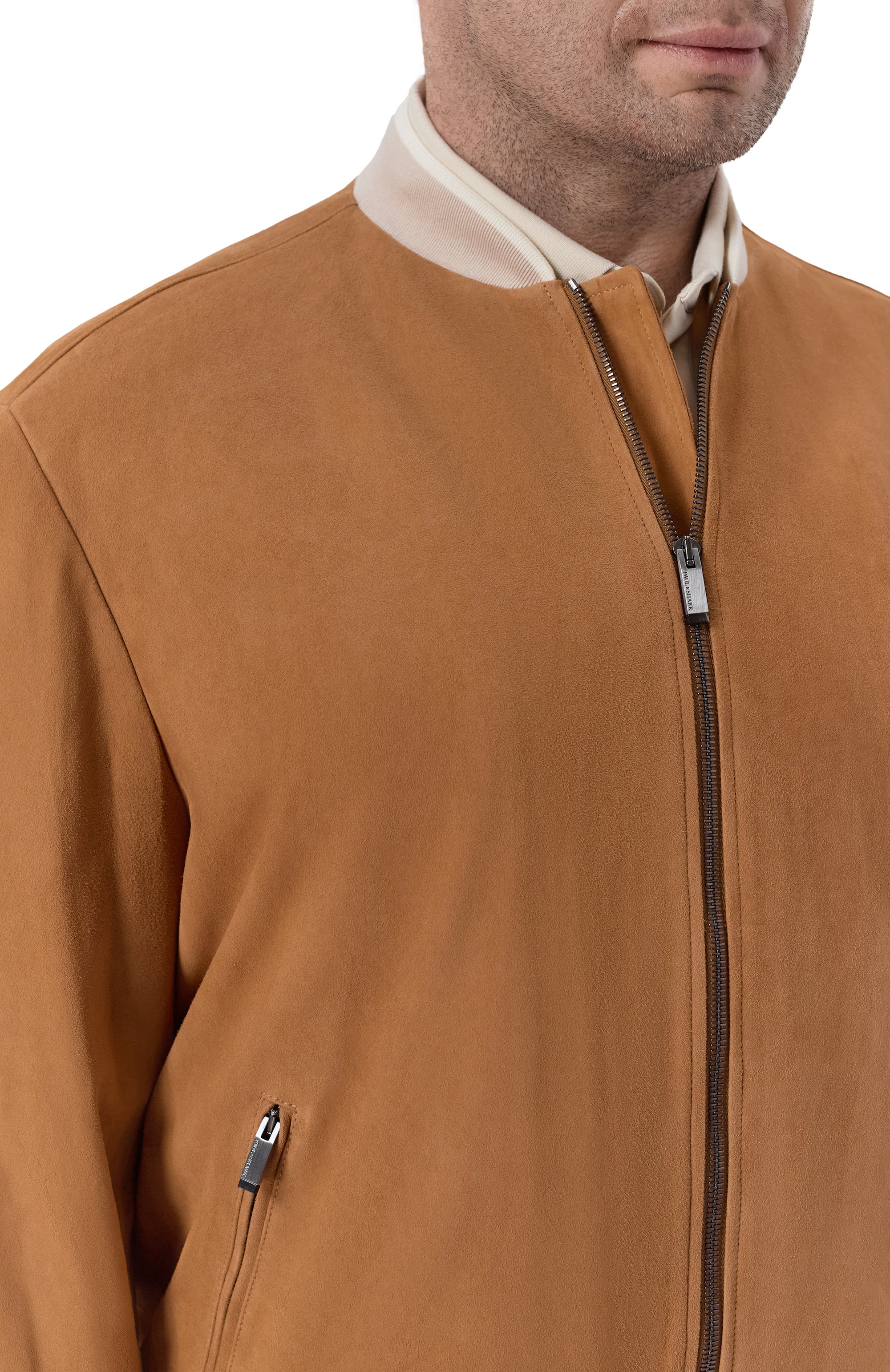 Замшевый бомбер PAUL&SHARK, арт. 26412484, фото 5