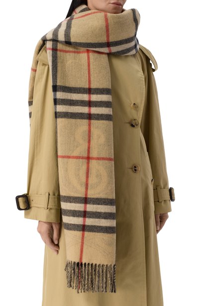 Двусторонний шарф из кашемира BURBERRY, арт. 8130408, фото 4