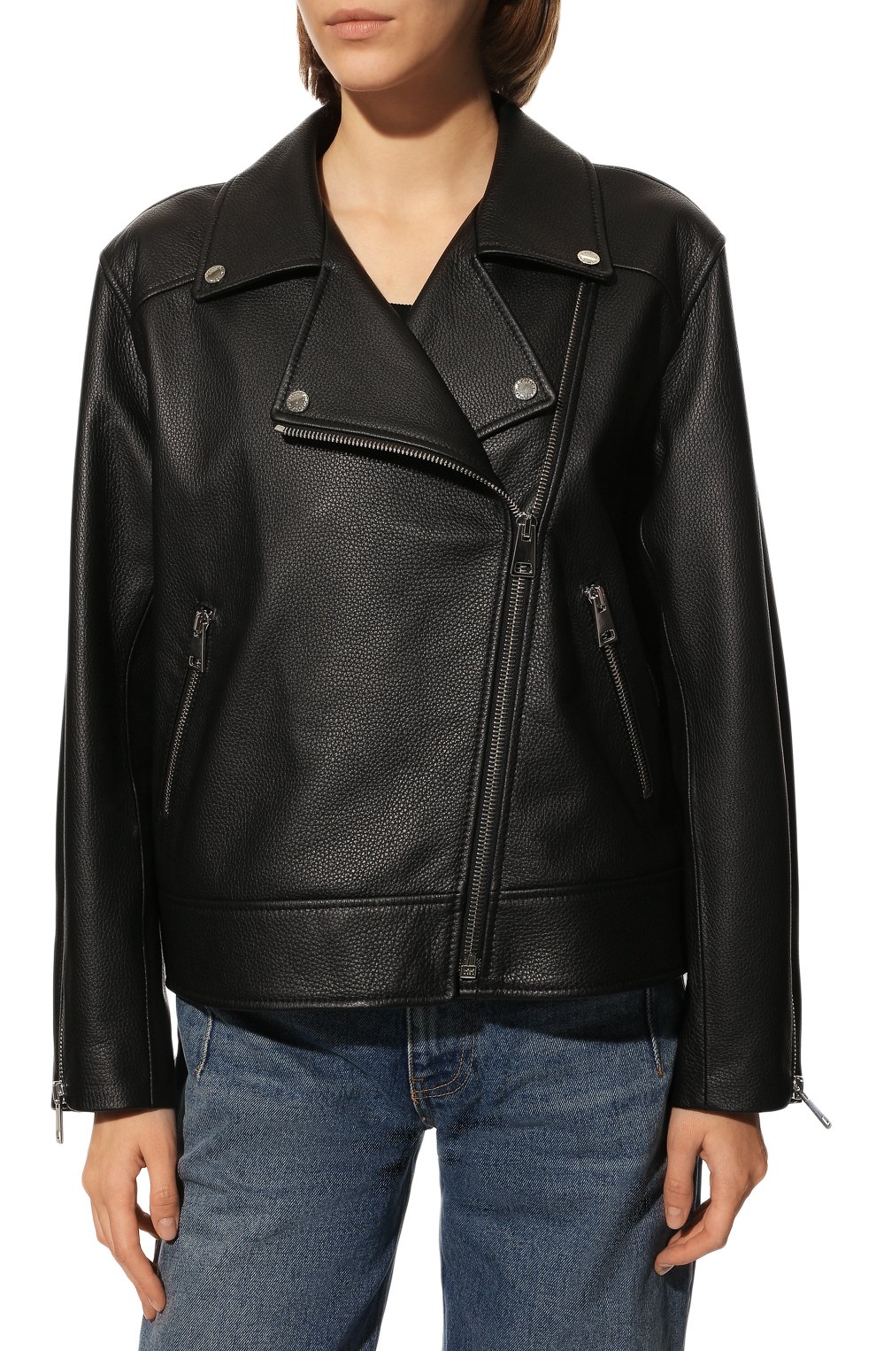 Кожаная куртка MASLOV, арт. SMW98, фото 3