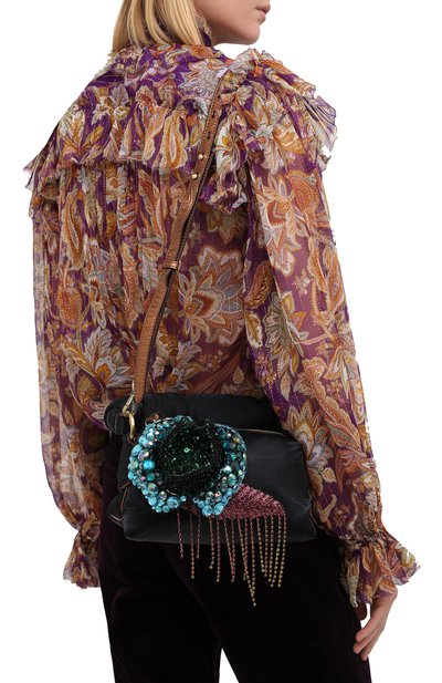 Сумка DRIES VAN NOTEN черного цвета по цене 125500 руб., арт. 202-11517-803, фото 5 Сумка DRIES VAN NOTEN, арт. 202-11517-803, фото 5