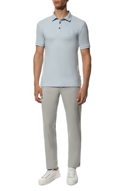 Хлопковое поло BOSS ORANGE, арт. 50472668, фото 2