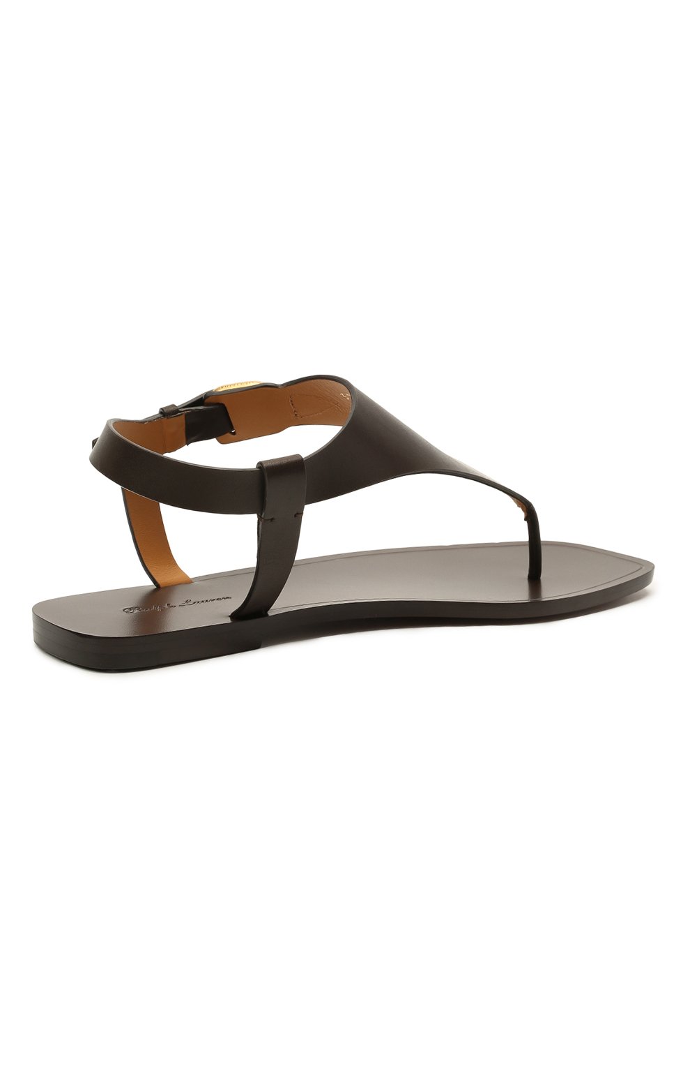 Кожаные сандалии delancie RALPH LAUREN, арт. 800841322, фото 4