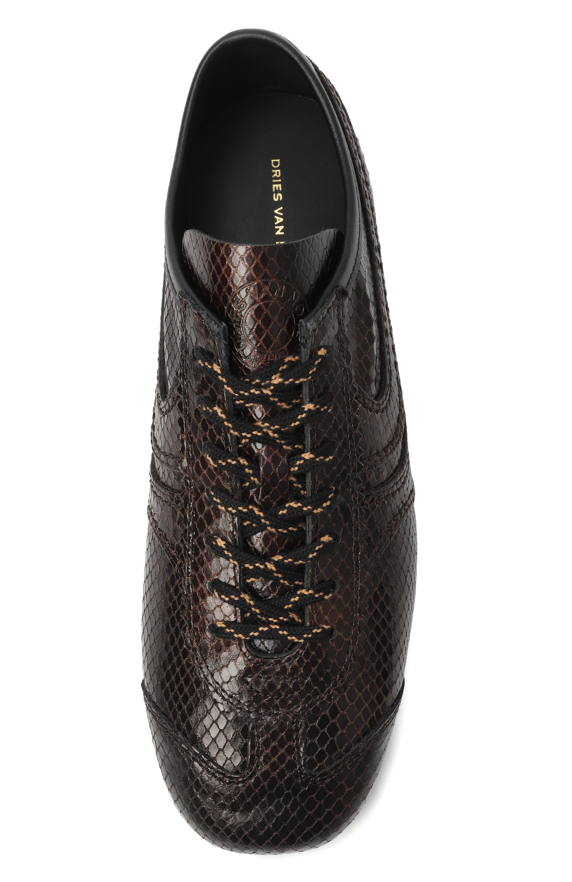 Кожаные кеды DRIES VAN NOTEN, арт. 011721/350, фото 6