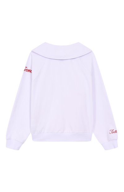 Хлопковая толстовка MONNALISA, арт. 19E804, фото 2