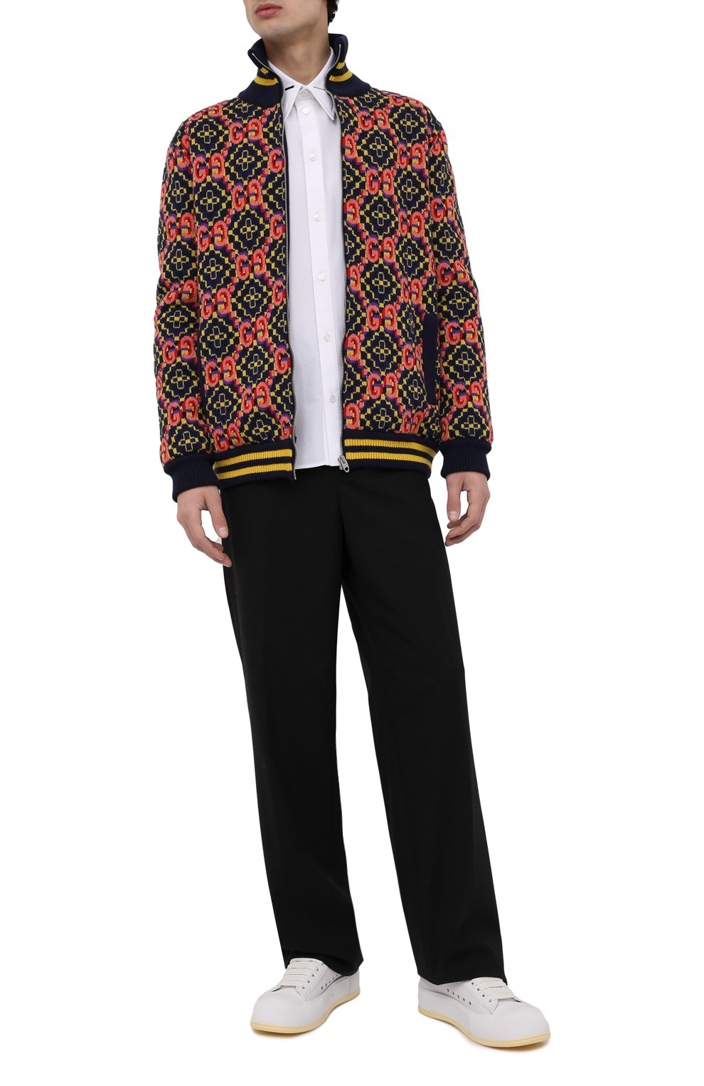 Шерстяной кардиган GUCCI, арт. 675998/XKB4V, фото 2