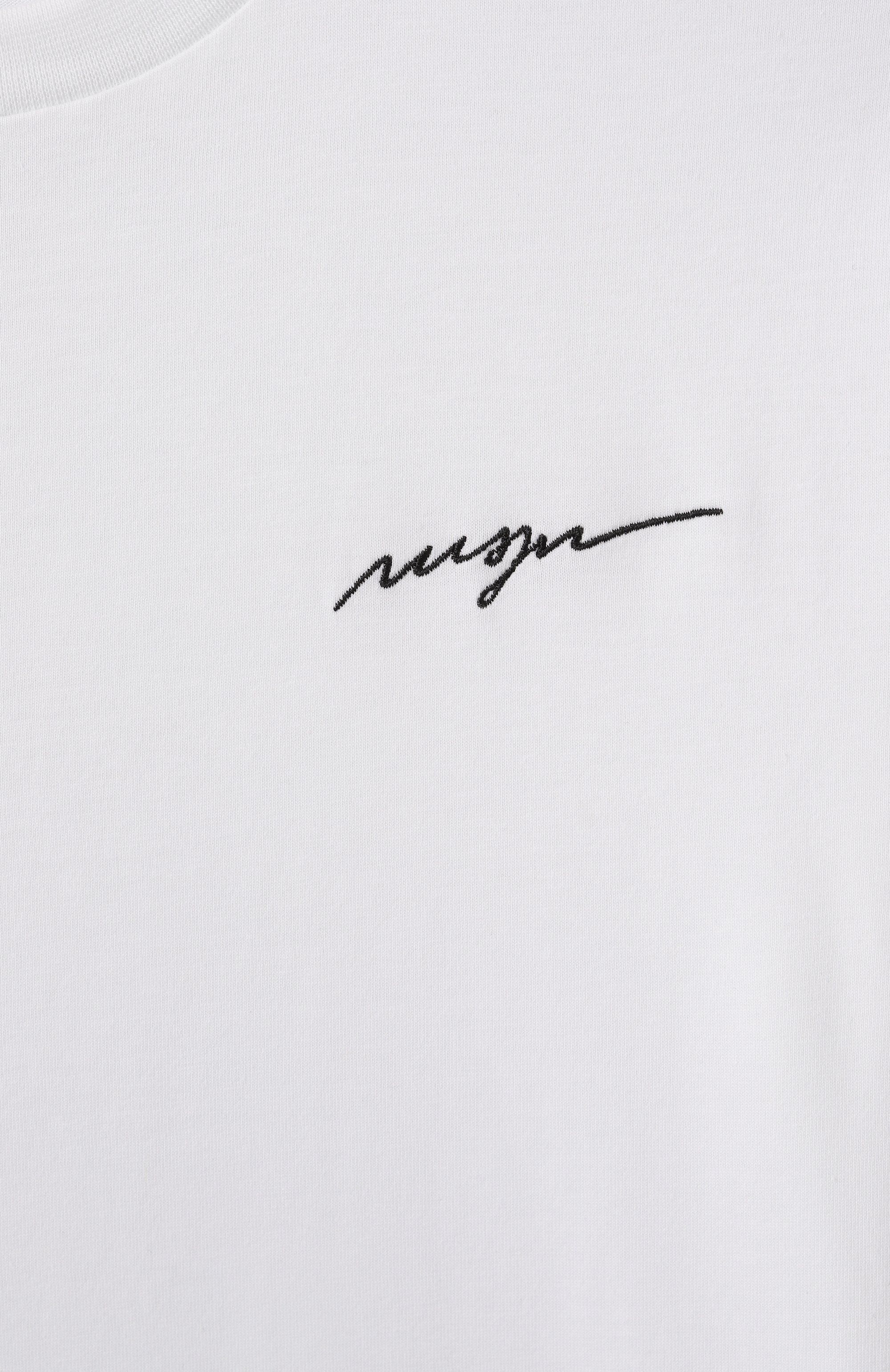 Хлопковая футболка MSGM KIDS, арт. S5MSJUTH064, фото 3