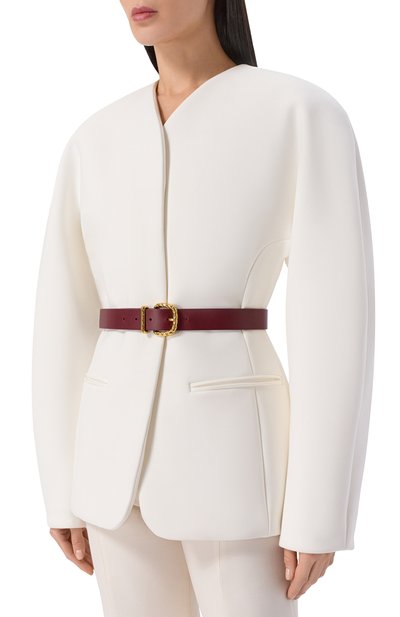 Женский кожаный ремень BOTTEGA VENETA, арт. 826665/VALK0
