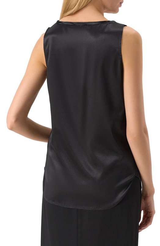 Атласный топ MVST M25.2MW.B401 Чёрный  M25.2MW.B401 Фото 4