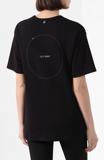 Хлопковая футболка OFF-WHITE, арт. 0WAA078S20JER0011045, фото 4