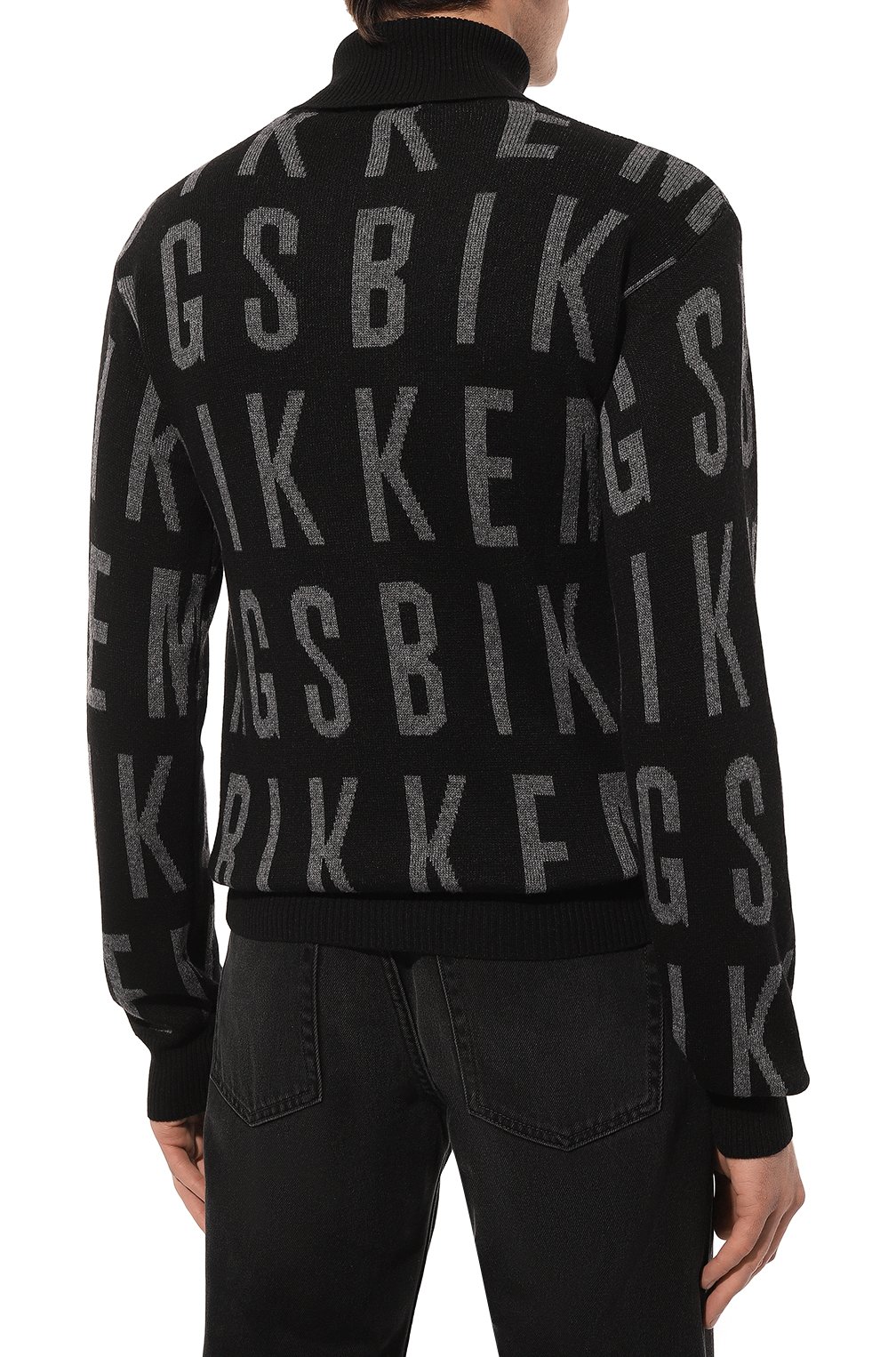 Водолазка из вискозы и шерсти DIRK BIKKEMBERGS, арт. PBMM0375, фото 4