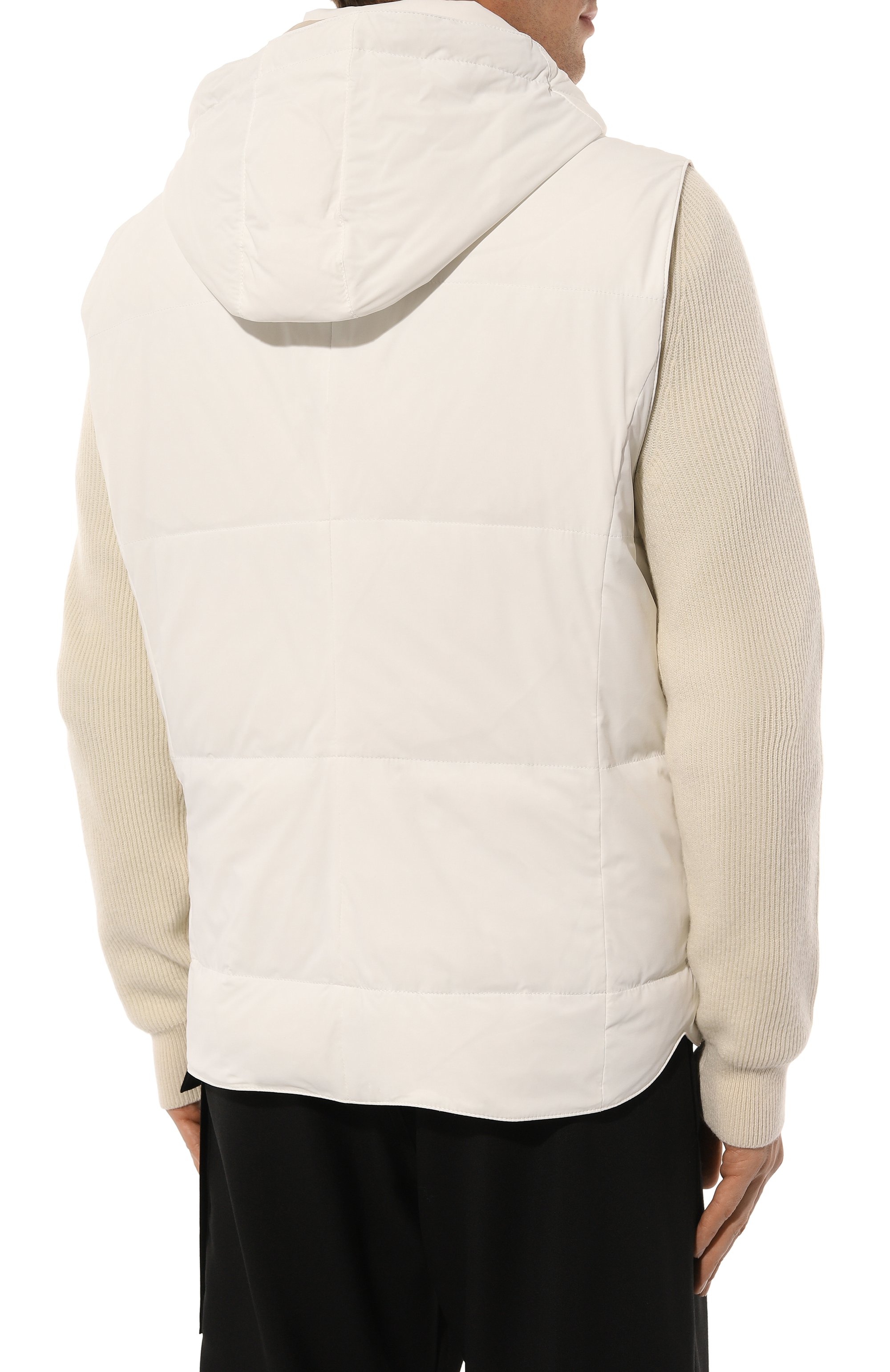 Пуховый жилет BRUNELLO CUCINELLI, арт. MM4031716, фото 4