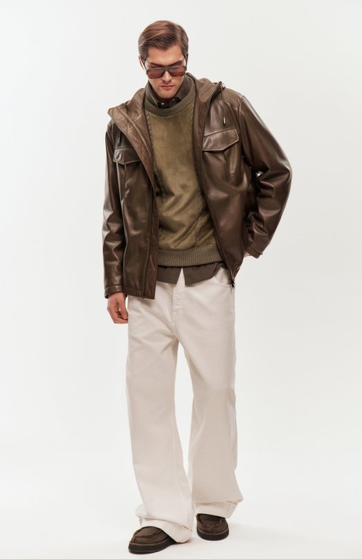 Джинсы Ann Demeulemeester B0010308/FA038 Кремовый  B0010308/FA038 Фото 6