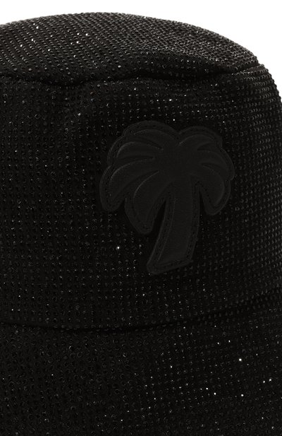 Панама с отделкой стразами PALM ANGELS, арт. PWLA027S23FAB0011010, фото 4