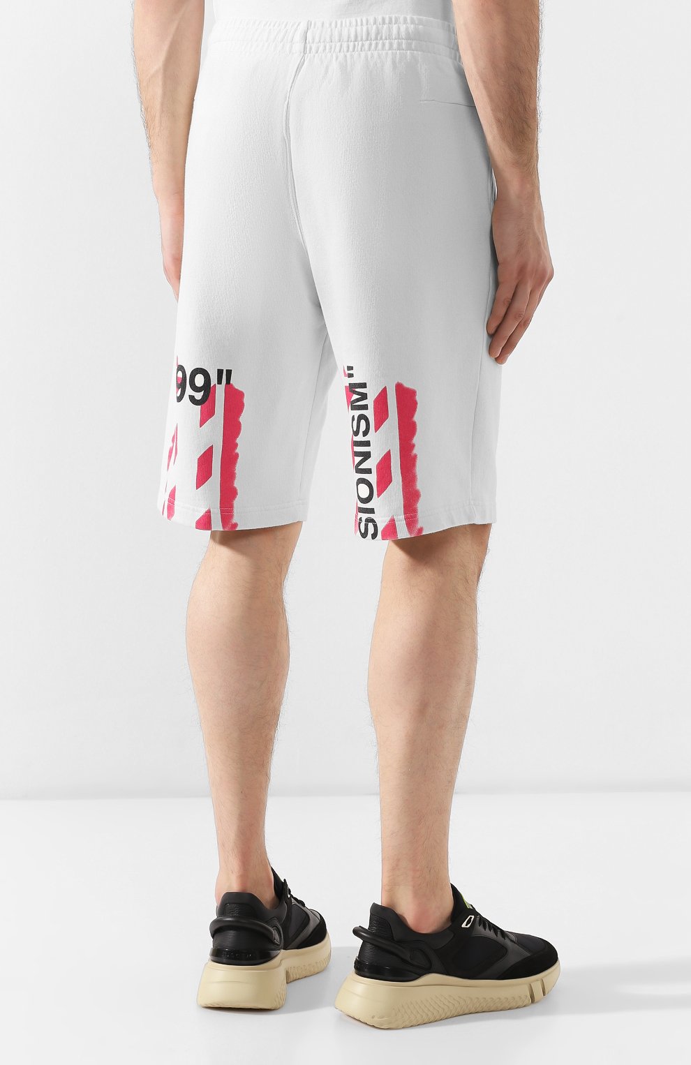 Хлопковые шорты  OFF-WHITE, арт. 0MCI006R190030150228, фото 4