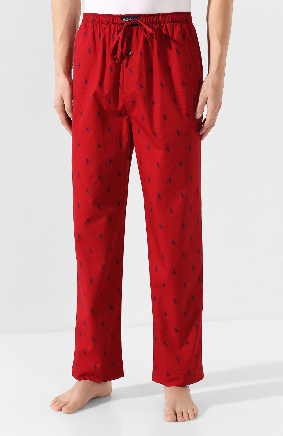 Хлопковые домашние брюки POLO RALPH LAUREN, арт. 714753026, фото 3