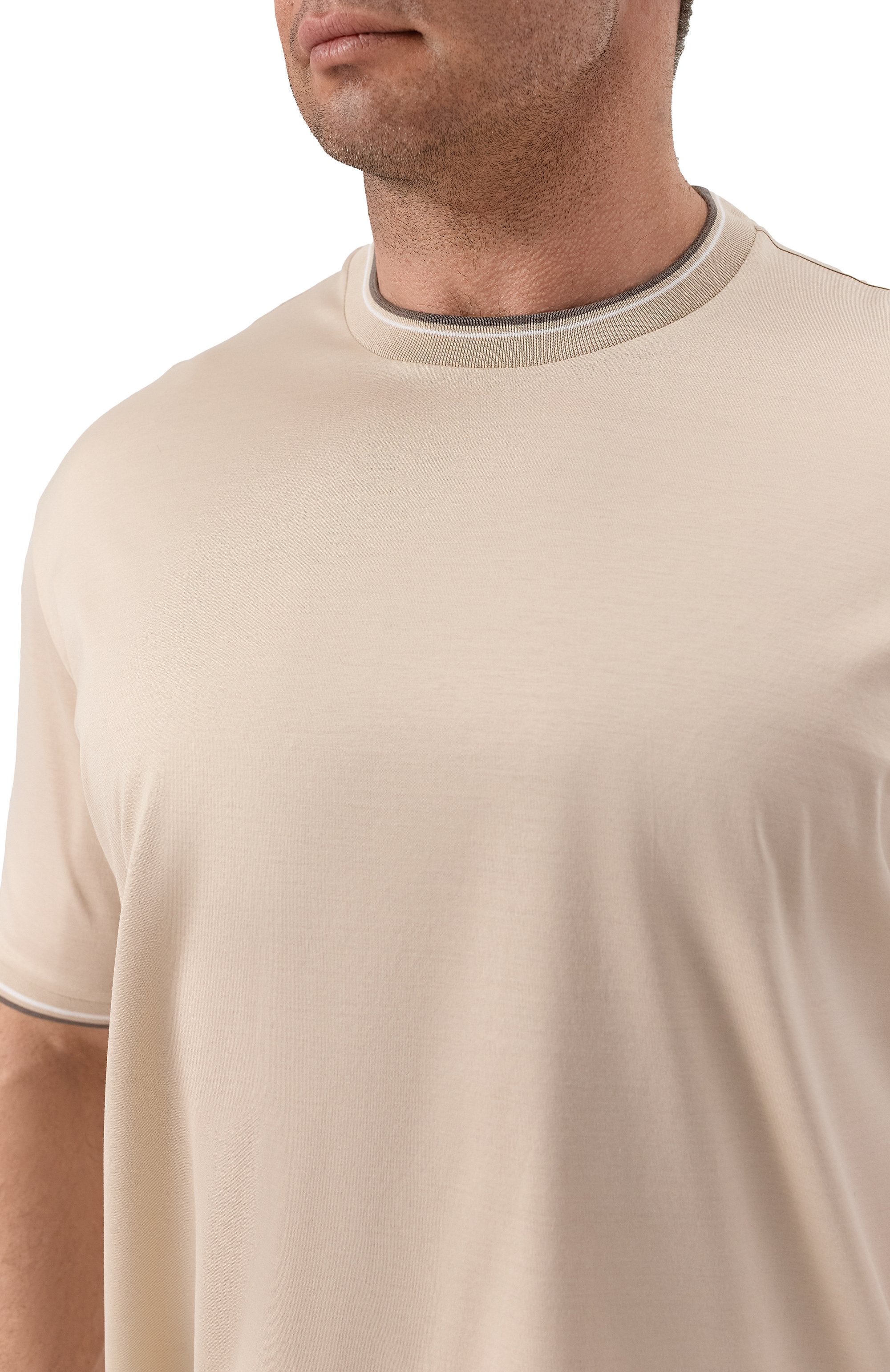 Хлопковая футболка PAUL&SHARK, арт. 25411025, фото 5