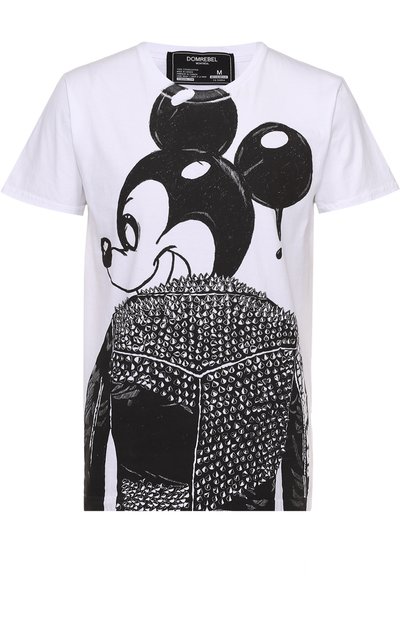 Хлопковая футболка с принтом DOMREBEL, арт. MICK, фото 1
