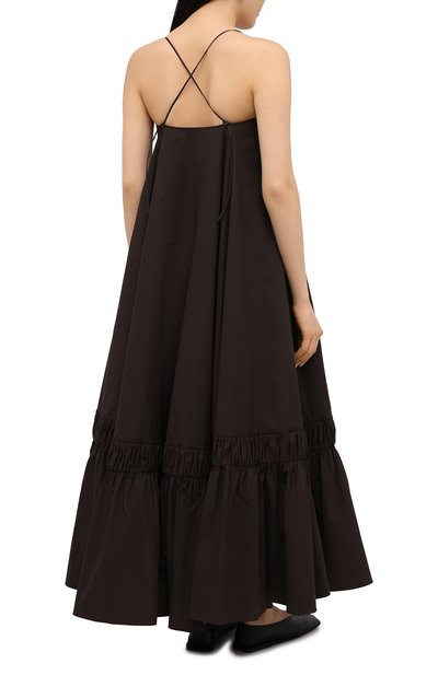 Хлопковое платье JIL SANDER, арт. JSPS500406-WS245100, фото 4