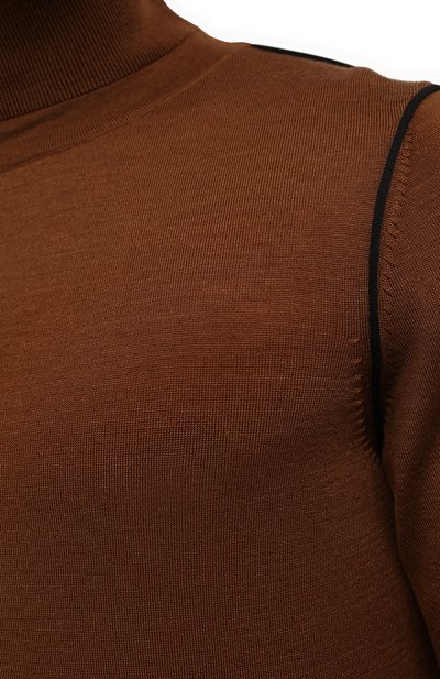 Шерстяная водолазка BOSS, арт. 50463056, фото 5