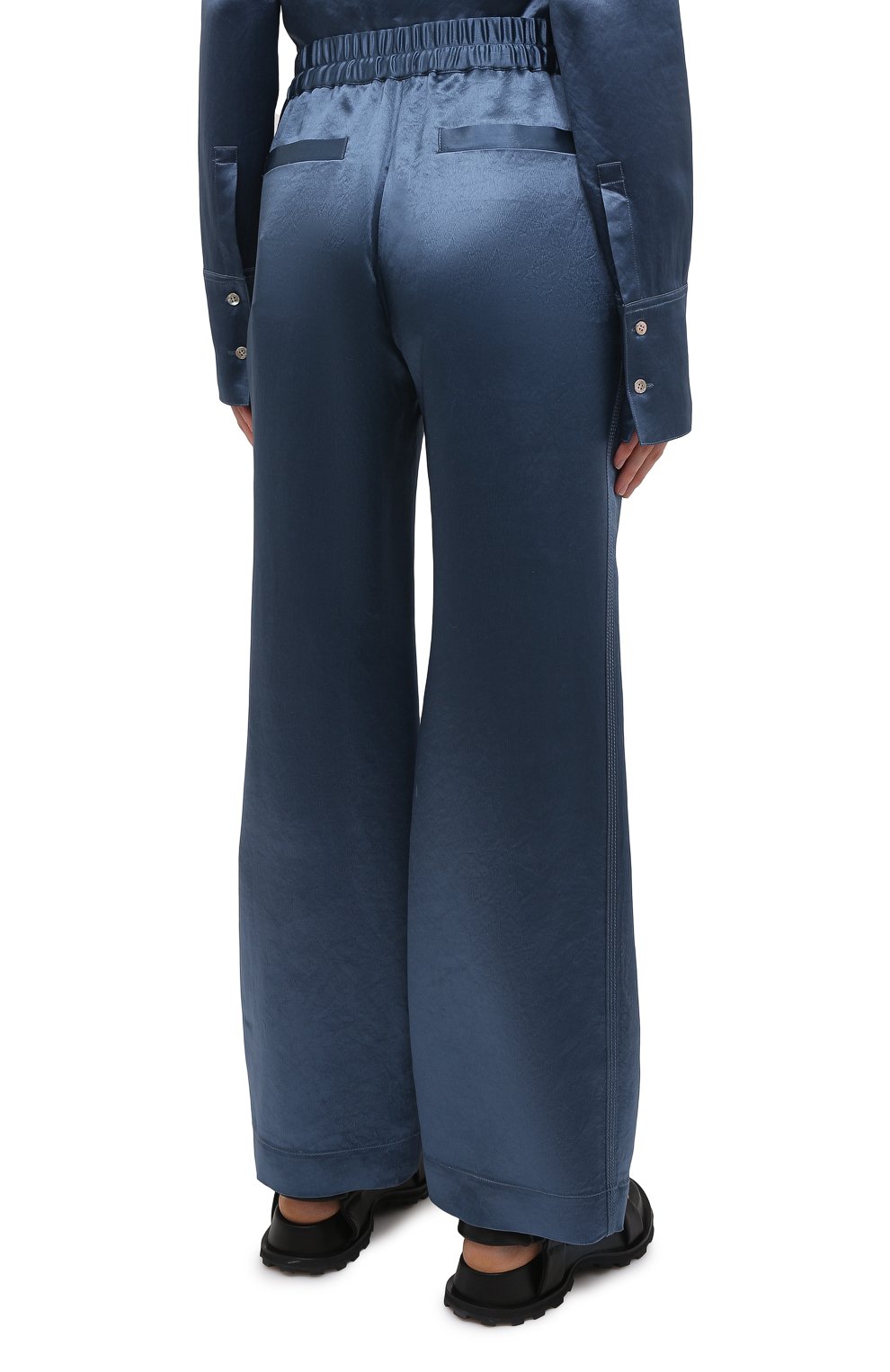 Брюки ACNE STUDIOS синего цвета по цене 59400 руб., арт. AK0366, фото 4 Брюки ACNE STUDIOS, арт. AK0366, фото 4