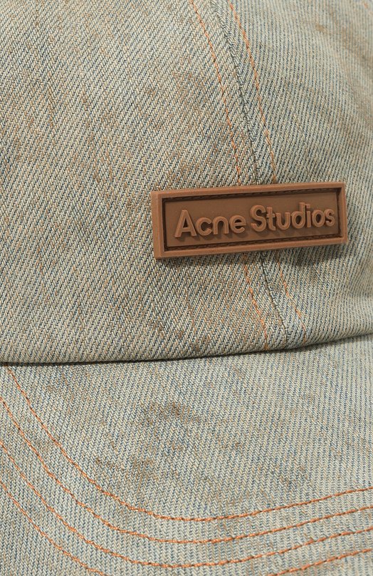 фото Хлопковая бейсболка acne studios