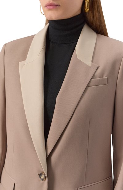 Шерстяной жакет BOSS, арт. 50543409, фото 5