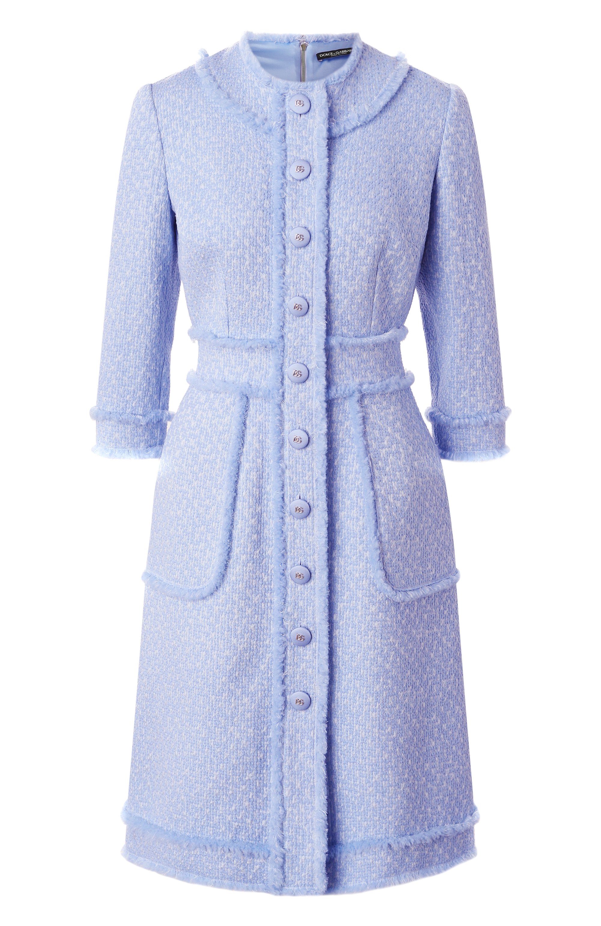 Твидовое платье DOLCE & GABBANA, арт. F6ARXT/HUMUA, фото 1