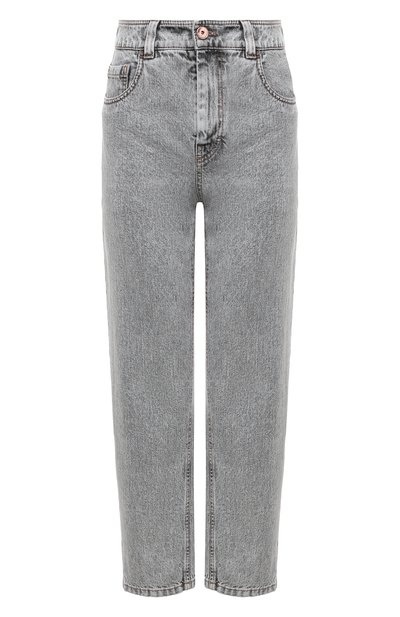 Джинсы BRUNELLO CUCINELLI серого цвета по цене 99500 руб., арт. MA095BP048, фото 1 Джинсы BRUNELLO CUCINELLI, арт. MA095BP048, фото 1