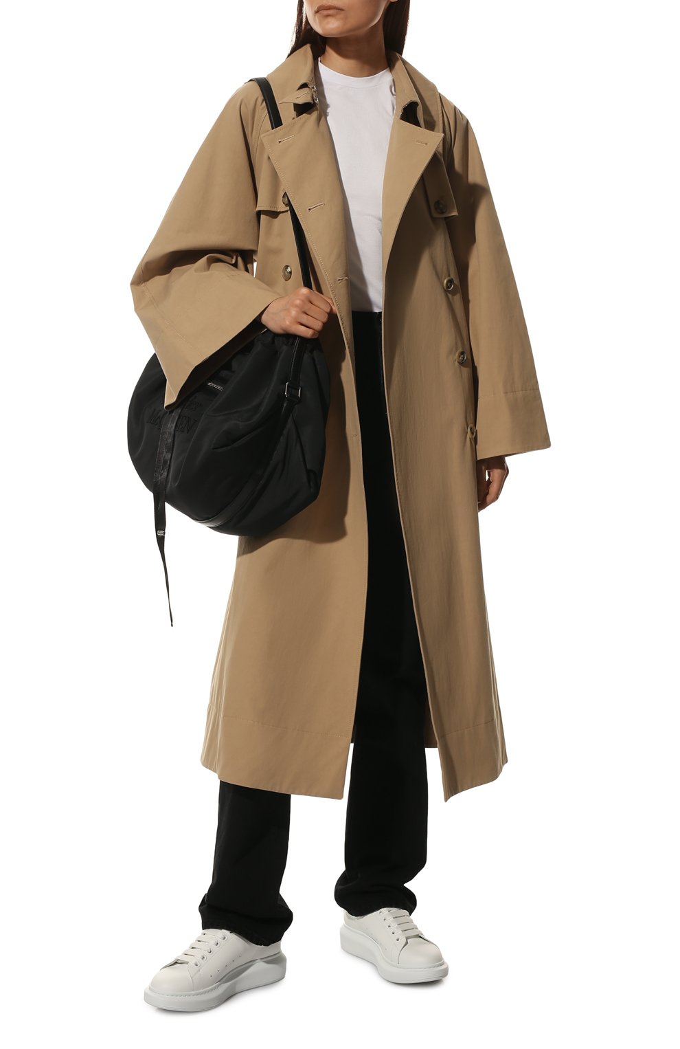 Кожаные кеды oversized ALEXANDER MCQUEEN, арт. 561726/WHVI5, фото 2