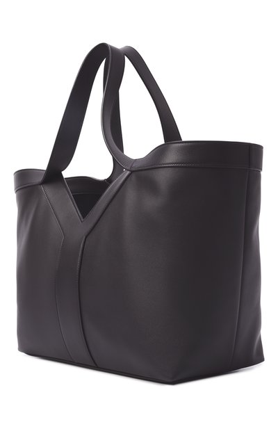Сумка-тоут y small SAINT LAURENT черного цвета по цене 446500 руб., арт. 835274/AAEB3, фото 4 Сумка-тоут y small SAINT LAURENT, арт. 835274/AAEB3, фото 4
