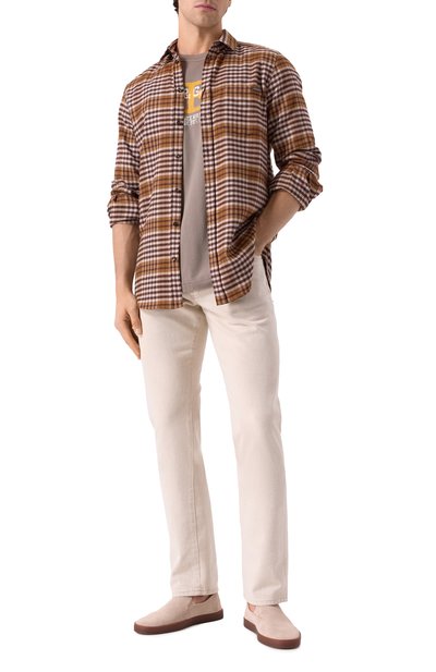 Хлопковая рубашка DOLCE & GABBANA, арт. G5JZ9T/GJ291, фото 2