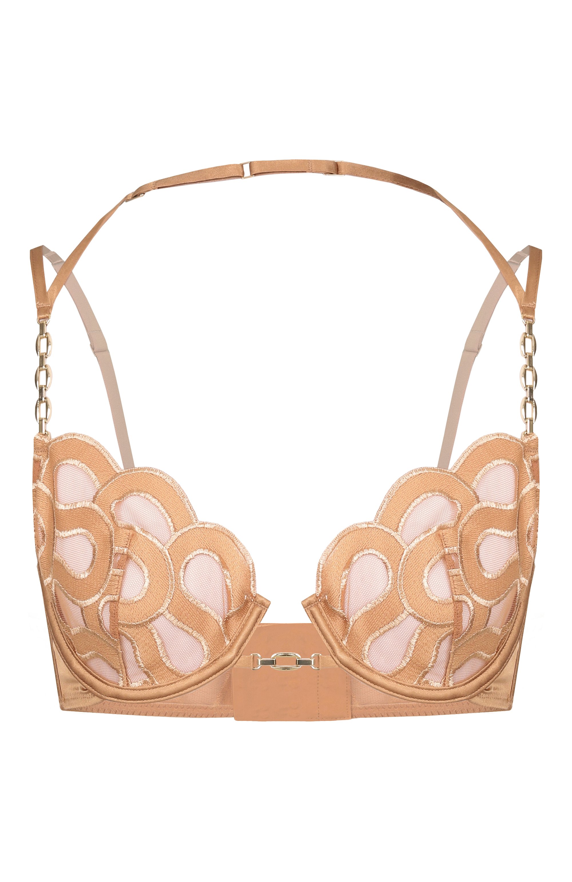 Шелковый бюстгальтер-балконет LIVY, арт. 655542390, фото 1