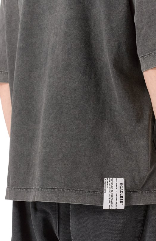 Хлопковая футболка Roadless RSS-TS Серый  RSS-TS Фото 5