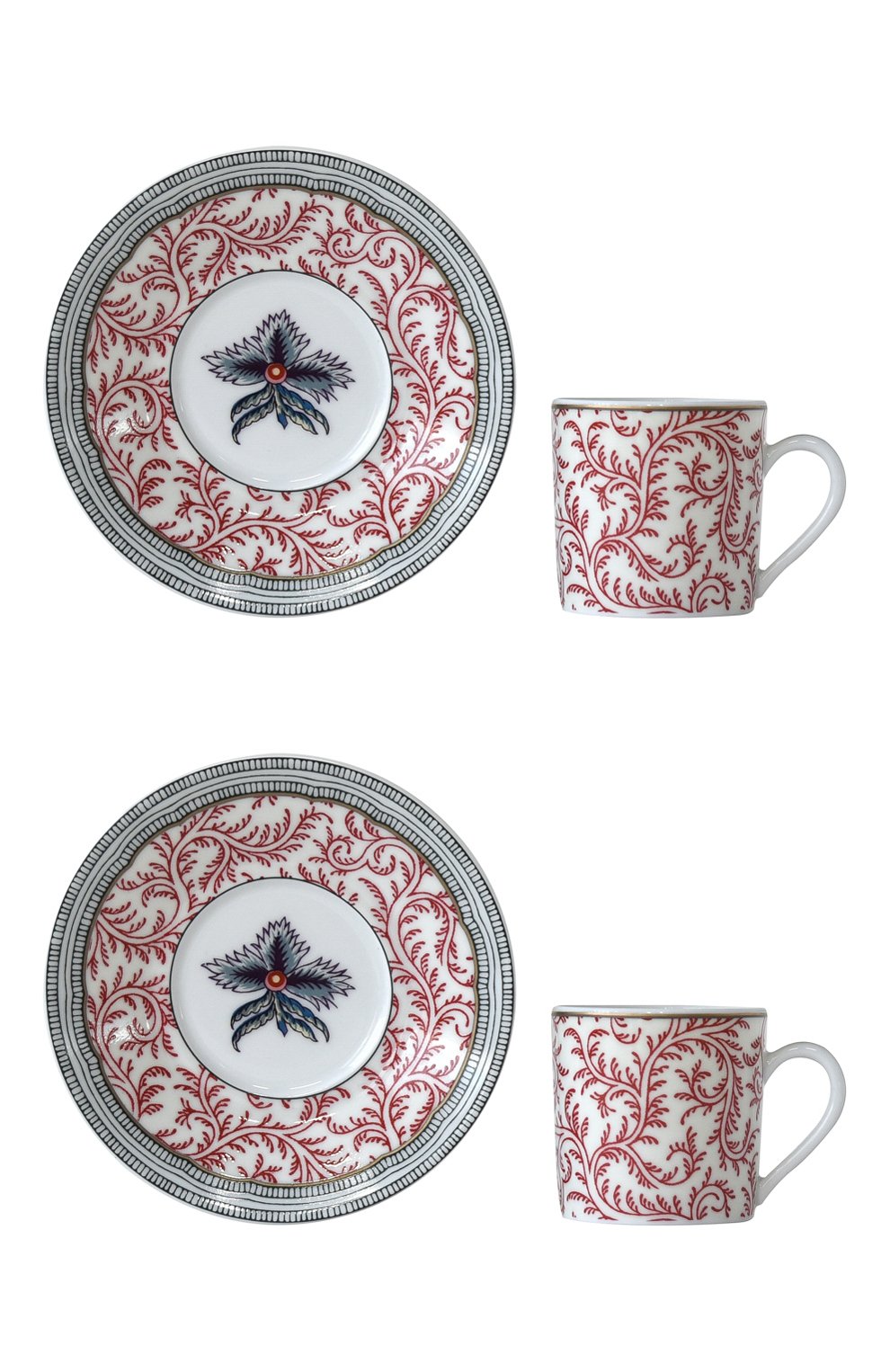 Набор из 2-х чашек с блюдцами для эспрессо braquenie BERNARDAUD, арт. 2084/24329, фото 1