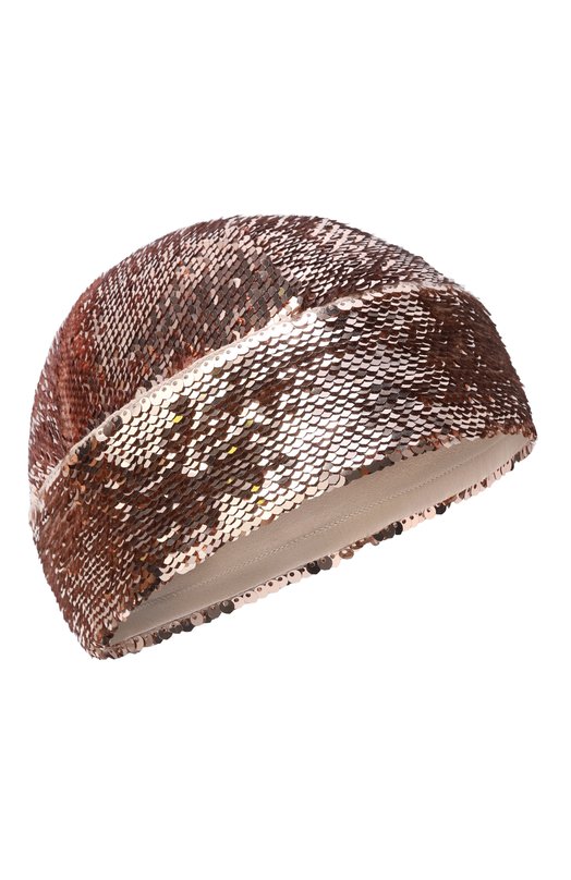 Шапка с отделкой пайетками Panfil GLD-SHP-00 Золотой GLD-SHP-00