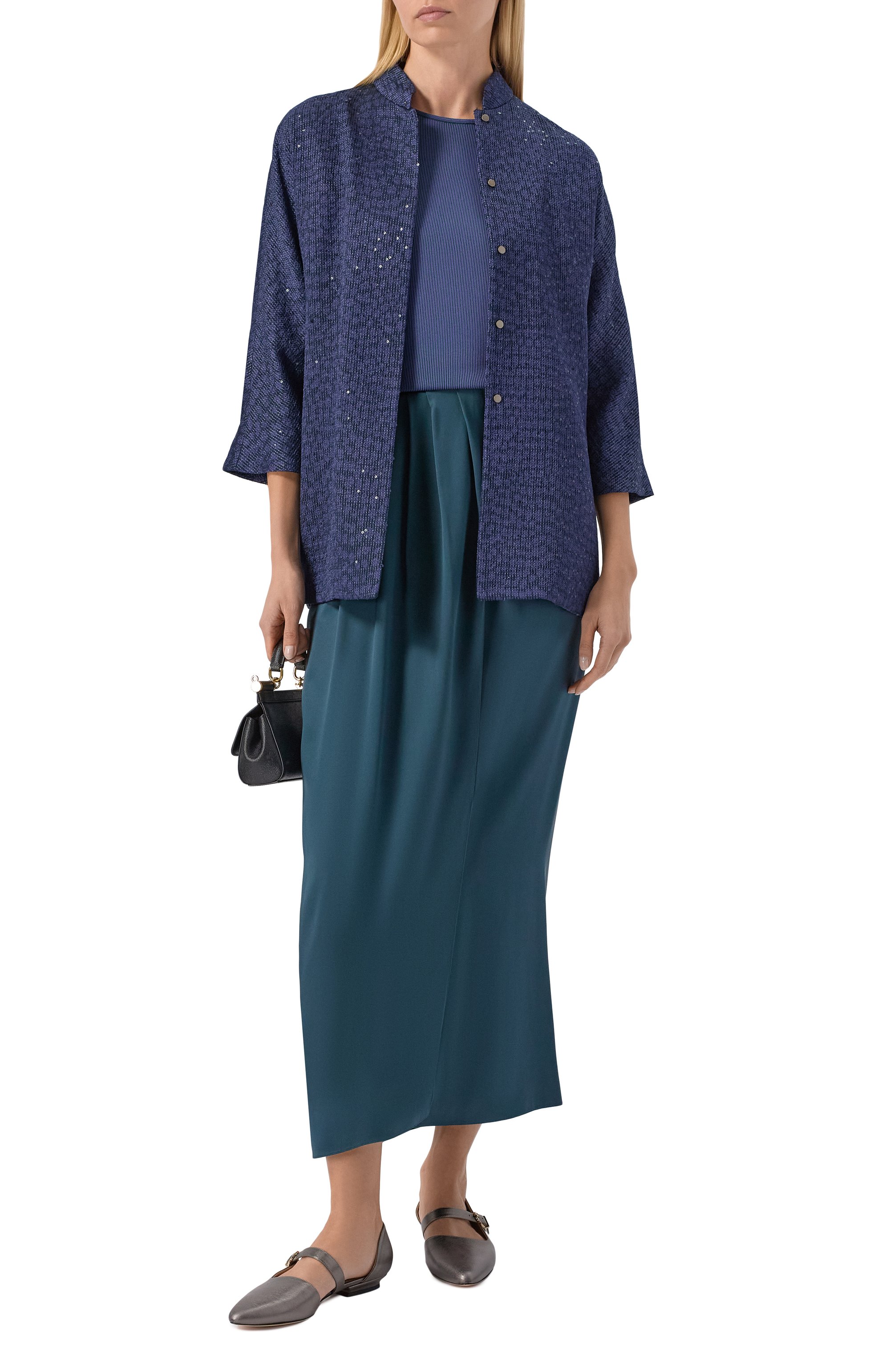 Жакет с отделкой пайетками GIORGIO ARMANI, арт. GW002950/TE20159, фото 2