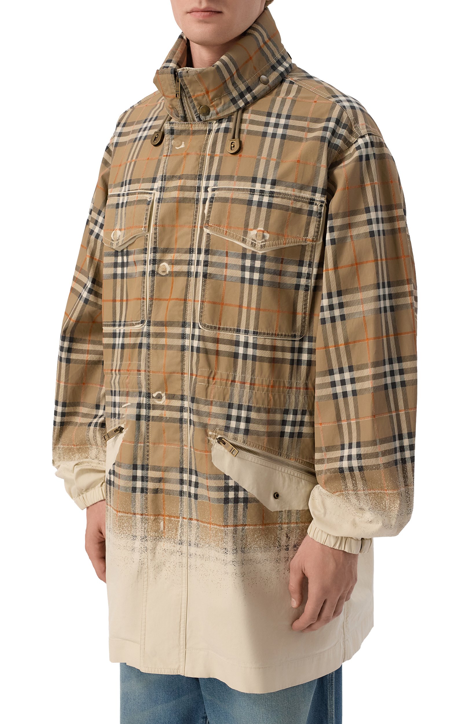 Хлопковая куртка BURBERRY, арт. 8126118, фото 3