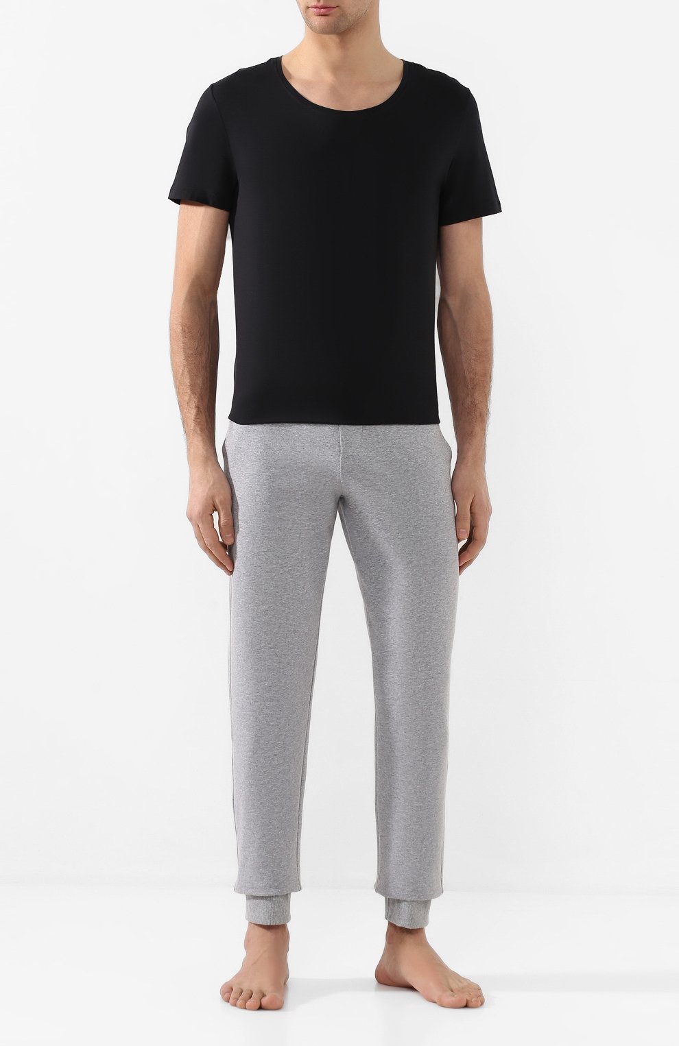 Хлопковая футболка HANRO, арт. 073088, фото 2