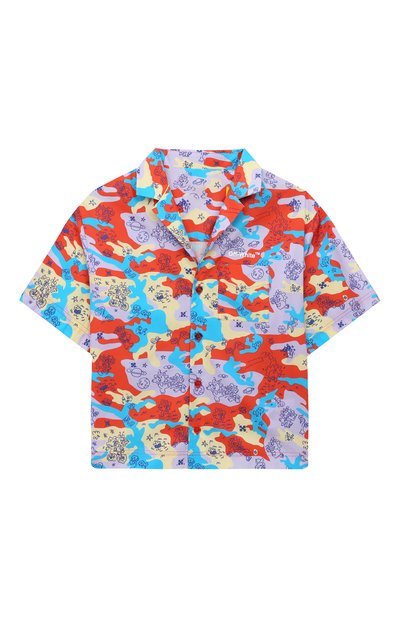 Хлопковая рубашка OFF-WHITE, арт. OBGA002S23FAB0038401, фото 1