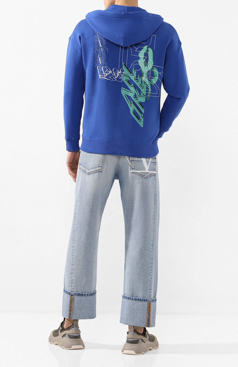 Хлопковая толстовка GIVENCHY, арт. BMJ06N30AF, фото 2