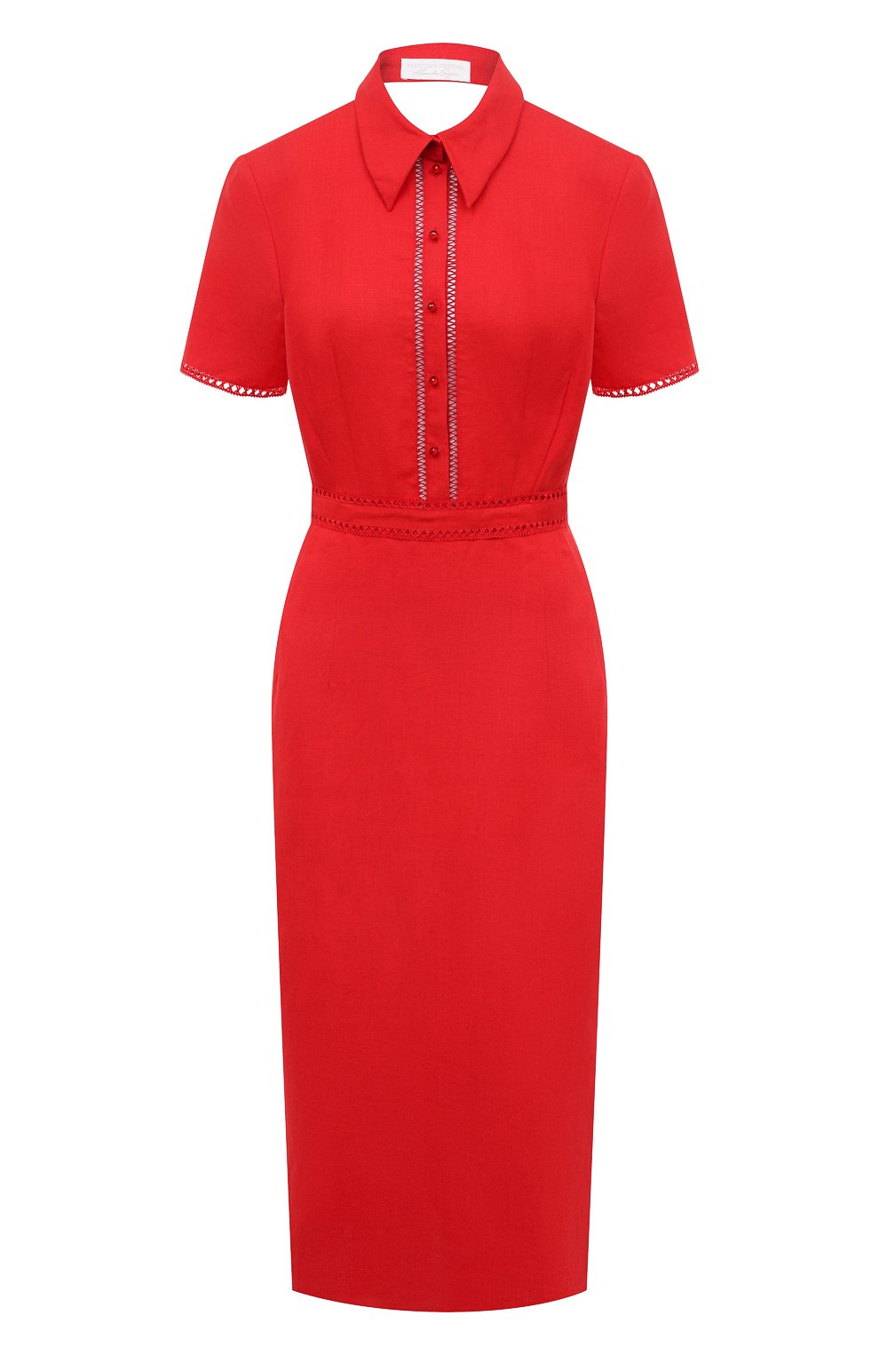 Льняное платье ALEXANDRA GEORGIEVA BY KRESTETSKAYA STROCHKA, арт. L1-018kr23, фото 1