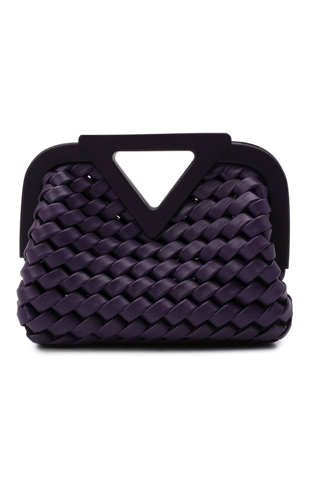 Сумка point small BOTTEGA VENETA фиолетового цвета по цене 239500 руб., арт. 666860/V14N1, фото 1 Сумка point small BOTTEGA VENETA, арт. 666860/V14N1, фото 1