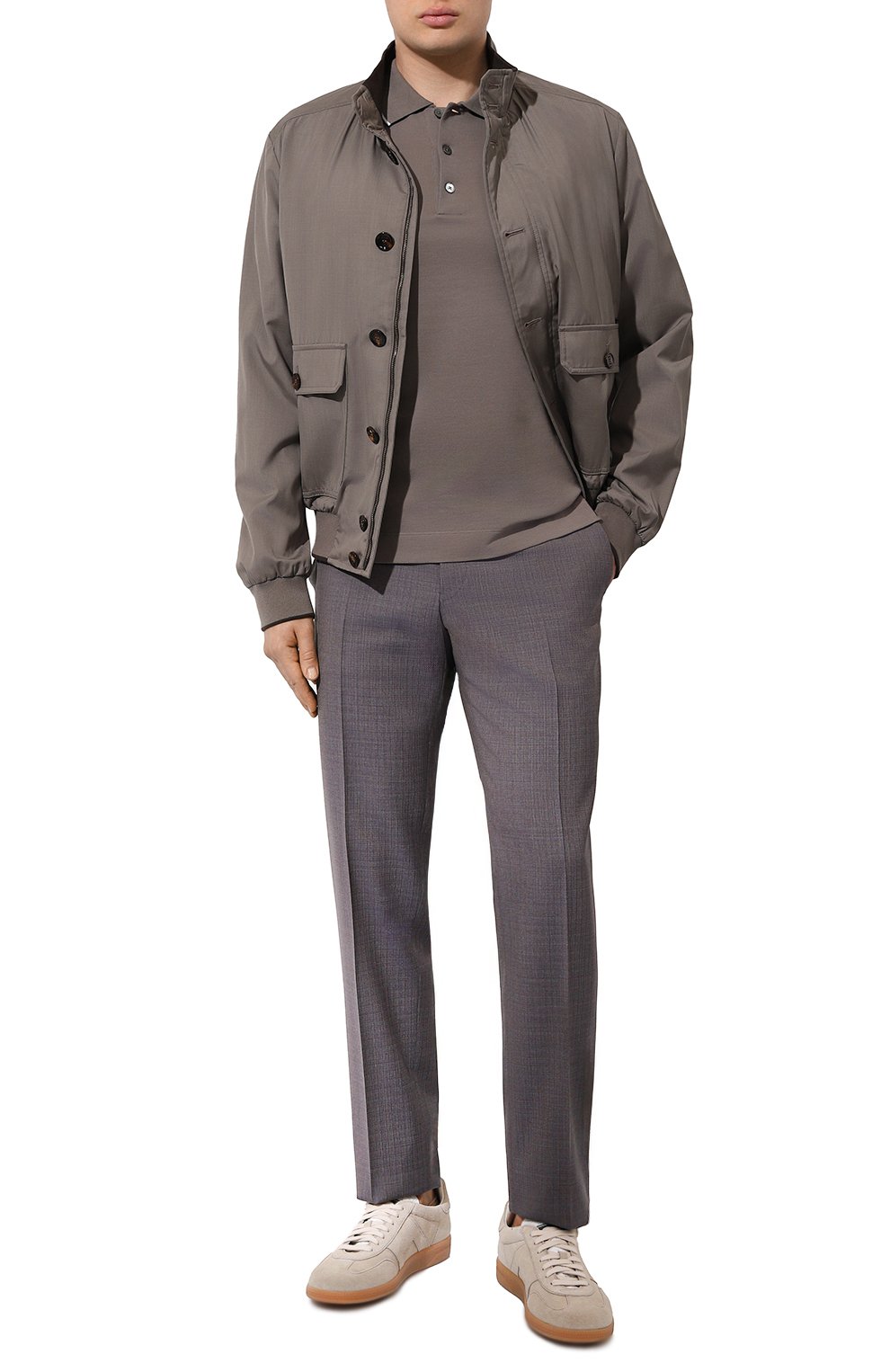 Хлопковое поло ZEGNA, арт. UD358A7/D746, фото 2