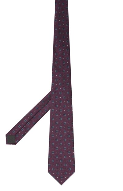 Галстук из шелка и шерсти ZEGNA фиолетового цвета по цене 18950 руб., арт. Z8E30/18H, фото 2 Галстук из шелка и шерсти ZEGNA, арт. Z8E30/18H, фото 2