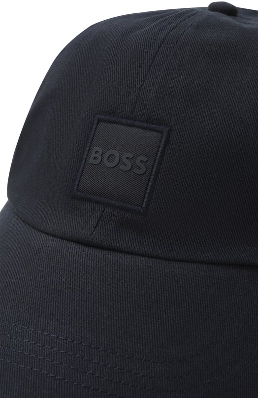 Хлопковая бейсболка BOSS Orange 50535555 Синий  50535555 Фото 4