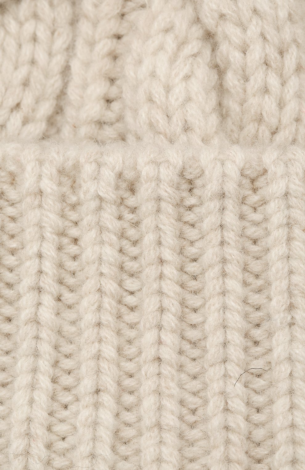 Шапка из смеси шерсти и кашемира с меховым помпоном MONCLER, арт. D2-098-00229-10-0401B, фото 3