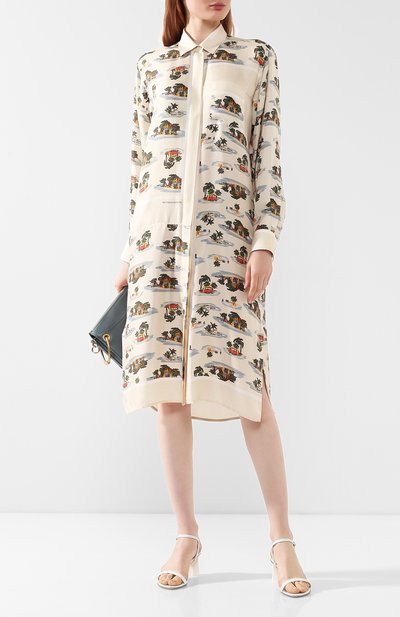Шелковое платье BOTTEGA VENETA, арт. 564794/VF201, фото 2